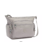 Women Crossbody Bags Kipling Grey Gris Gabbie Crossbody Bag FHZD129 - Image 2