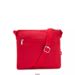 Women Crossbody Bags Kipling Red Rouge Alvar Crossbody Bag FHZD137 - Image 4