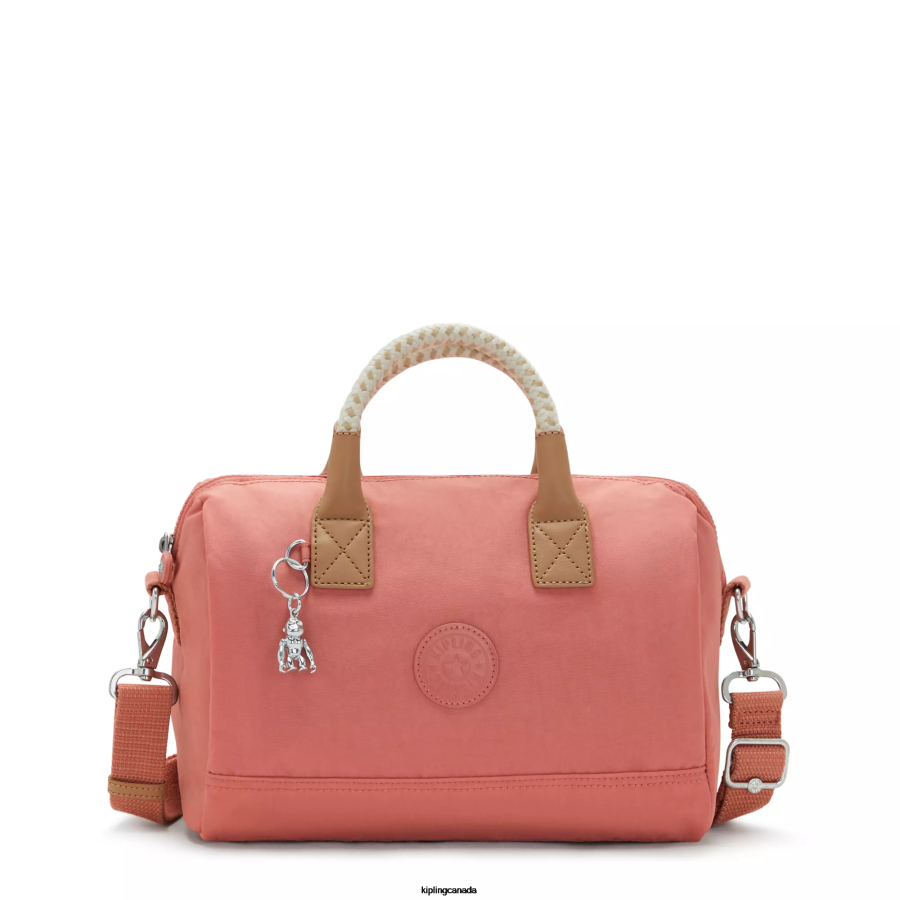 Women Crossbody Bags Kipling Vintage Pink M Abia Crossbody Bag FHZD183 - Image 1
