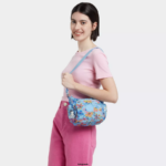 Women Crossbody Bags Kipling Wild Flowers Gabbie Mini Printed Crossbody Bag FHZD141 - Image 4
