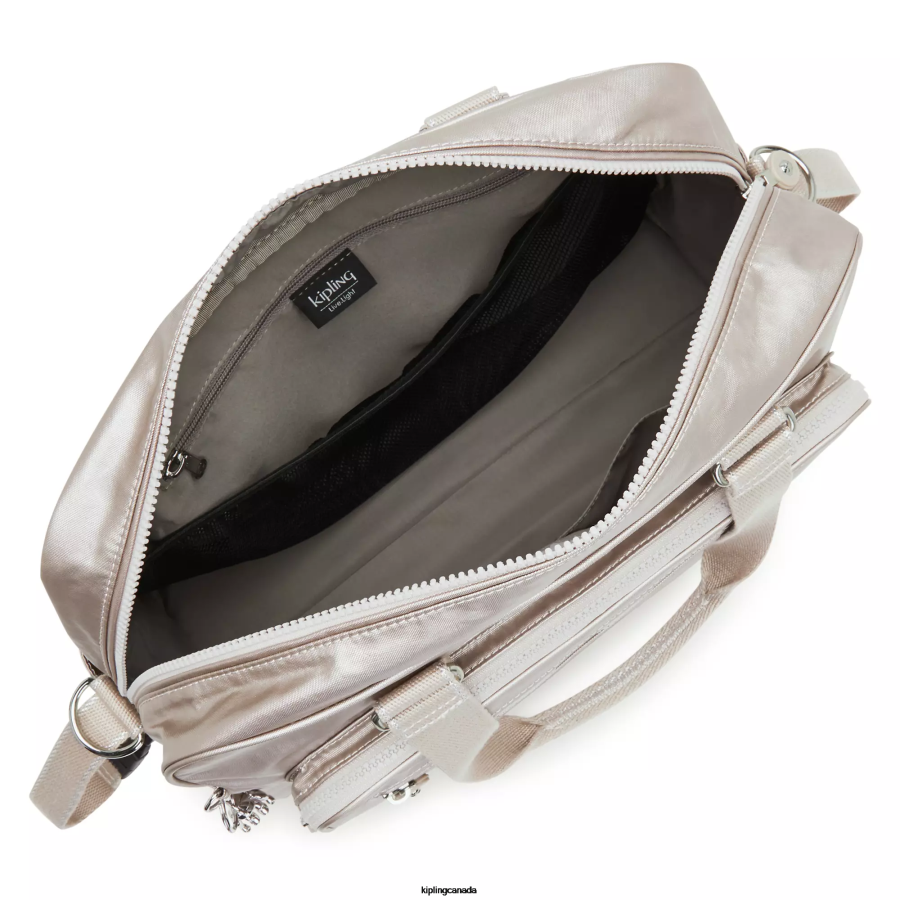 Women Diaper Bags Kipling Metallic Glow Alanna Metallic Diaper Bag FHZD253 - Image 3