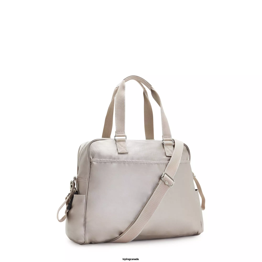 Women Diaper Bags Kipling Metallic Glow Alanna Metallic Diaper Bag FHZD253 - Image 4
