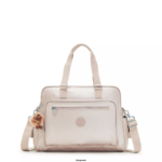 Women Diaper Bags Kipling Quartz Metallic Alanna Metallic Diaper Bag FHZD252
