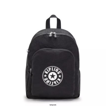 Women Fashion Backpacks Kipling Black Lite Curtis Medium Backpack FHZD372