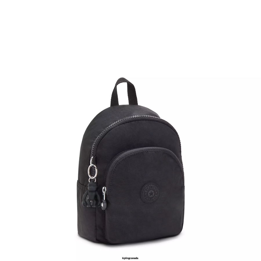 Women Fashion Backpacks Kipling Black Noir Curtis Compact Convertible Backpack FHZD398 - Image 2