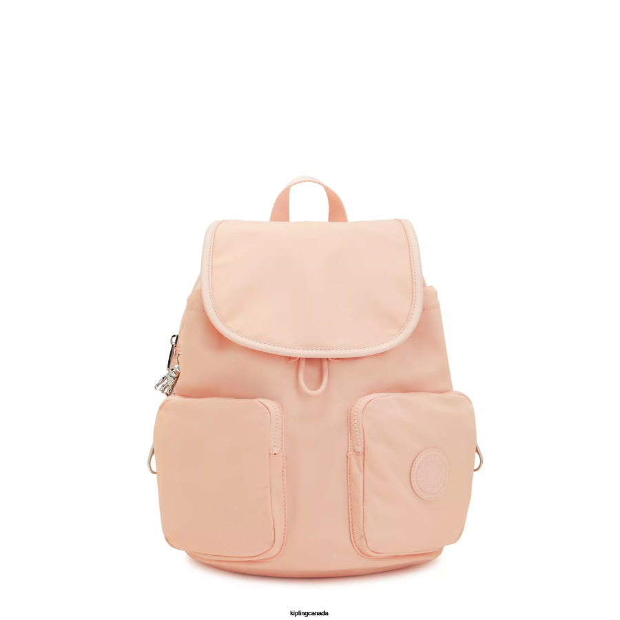 Women Fashion Backpacks Kipling Garden Rose New City Pack Backpack FHZD359 - Image 1