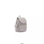 Women Fashion Backpacks Kipling Grey Gris City Pack Backpack FHZD351 - Image 2
