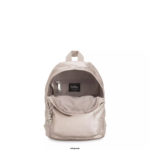 Women Fashion Backpacks Kipling Metallic Glow Delia Compact Metallic Convertible Backpack FHZD404 - Image 3