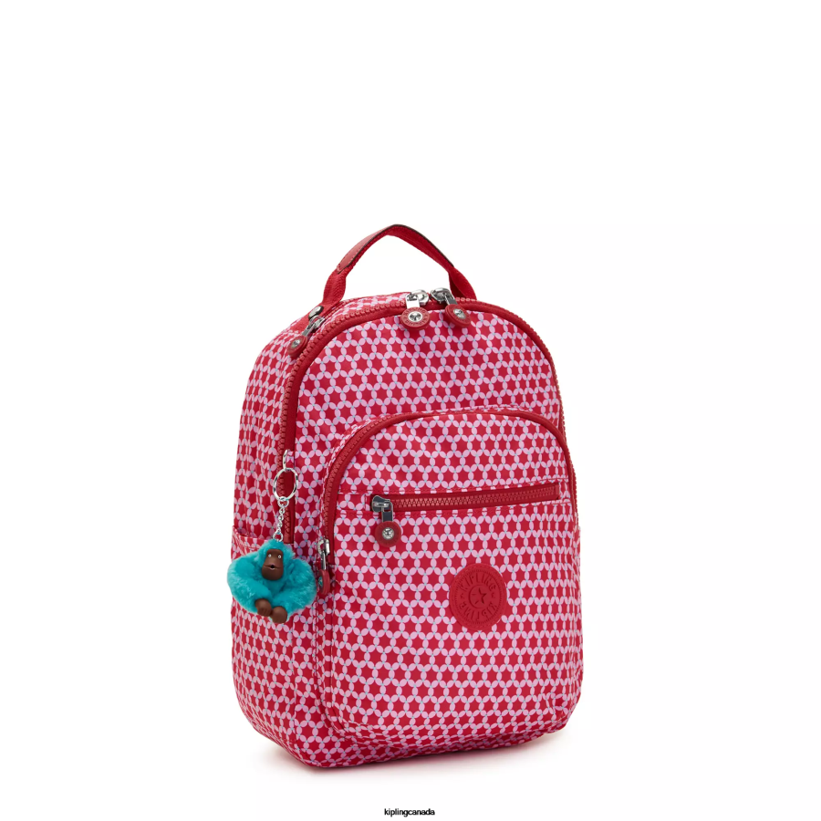 Women Fashion Backpacks Kipling Starry Dot Seoul Small Printed Tablet Backpack FHZD347 - Image 2