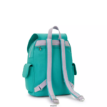 Women Fashion Backpacks Kipling Surfer Green City Pack Backpack FHZD350 - Image 5