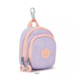 Women Keychains Kipling Endless Lilac C Seoul Mini Keychain FHZD619 - Image 2