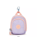 Women Keychains Kipling Endless Lilac C Seoul Mini Keychain FHZD619