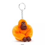 Women Keychains Kipling Tiger Orange Sven Monkey Keychain FHZD691 - Image 2