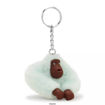 Women Keychains Kipling Willow Green Sven Small Monkey Keychain FHZD681 - Image 2