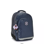 Women Laptop Backpacks Kipling Admiral Blue Class Room Metallic 17" Laptop Backpack FHZD477 - Image 2