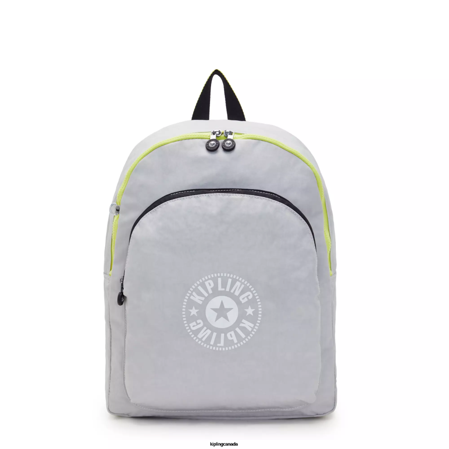Women Laptop Backpacks Kipling Air Grey Curtis Large 17" Laptop Backpack FHZD485 - Image 1