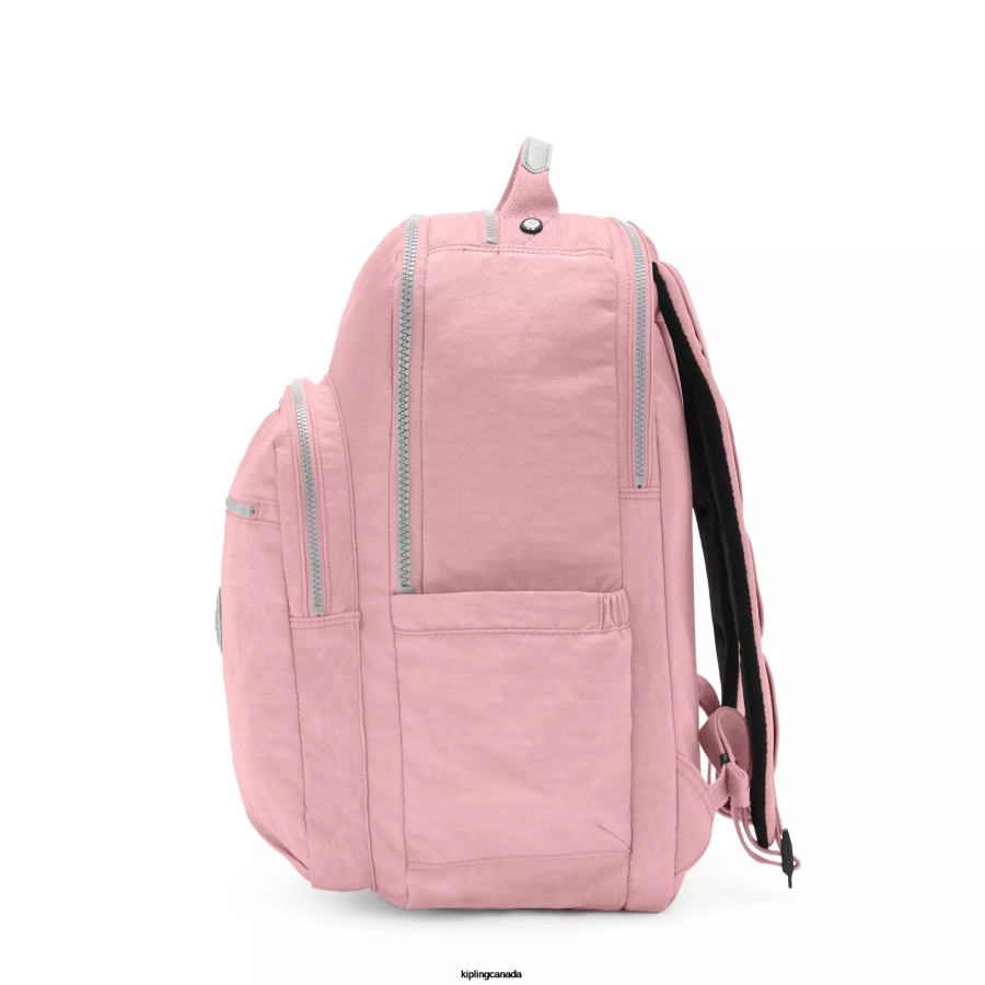 Women Laptop Backpacks Kipling Bridal Rose Seoul Extra Large 17" Laptop Backpack FHZD451 - Image 5