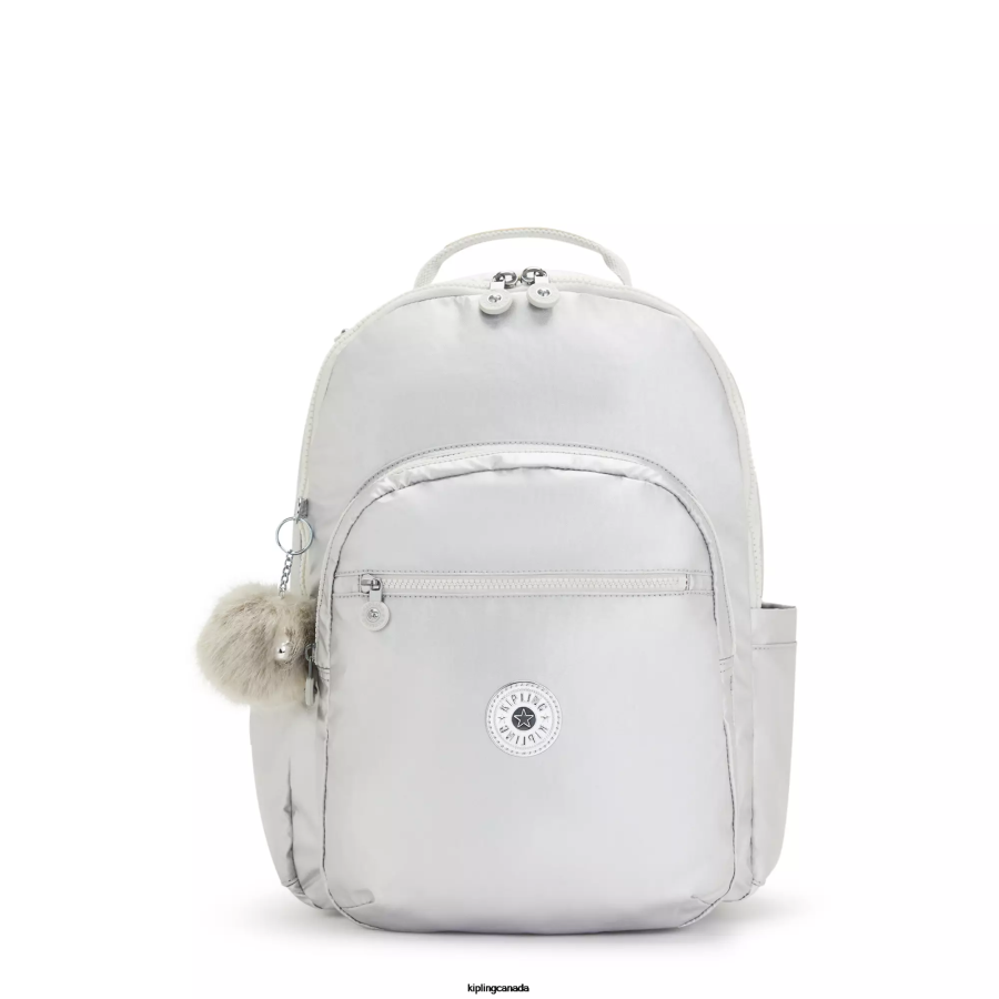 women_laptop_backpacks_kipling_candy_metallic_seoul_large_metallic_15_laptop_backpack_fhzd458.png Women Laptop Backpacks Kipling Candy Metallic Seoul Large Metallic 15" Laptop Backpack FHZD458 - Image 1