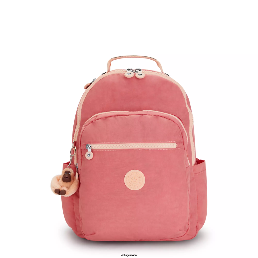 women_laptop_backpacks_kipling_joyous_pink_seoul_large_15_laptop_backpack_fhzd433.png Women Laptop Backpacks Kipling Joyous Pink Seoul Large 15" Laptop Backpack FHZD433 - Image 1
