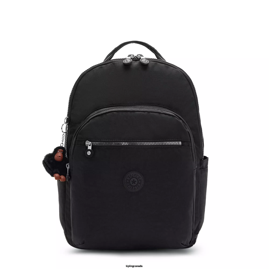 women_laptop_backpacks_kipling_true_black_tonal_seoul_extra_large_17_laptop_backpack_fhzd488.png Women Laptop Backpacks Kipling True Black Tonal Seoul Extra Large 17" Laptop Backpack FHZD488 - Image 1