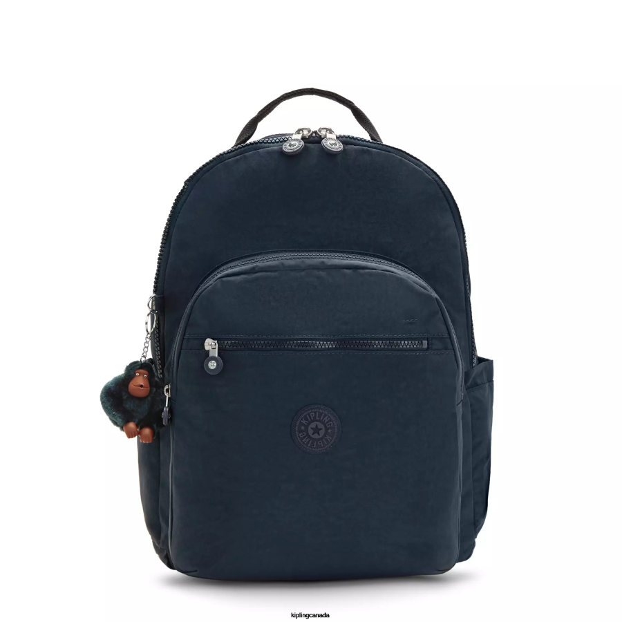 women_laptop_backpacks_kipling_true_blue_tonal_seoul_extra_large_17_laptop_backpack_fhzd487.png Women Laptop Backpacks Kipling True Blue Tonal Seoul Extra Large 17" Laptop Backpack FHZD487 - Image 1