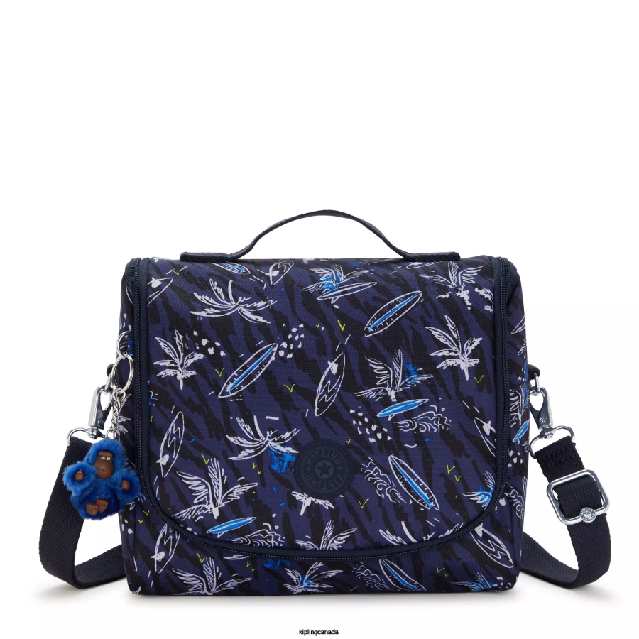 Women Lunch Bags Kipling Surf Sea Print New Kichirou Printed Lunch Bag FHZD638 - Image 1