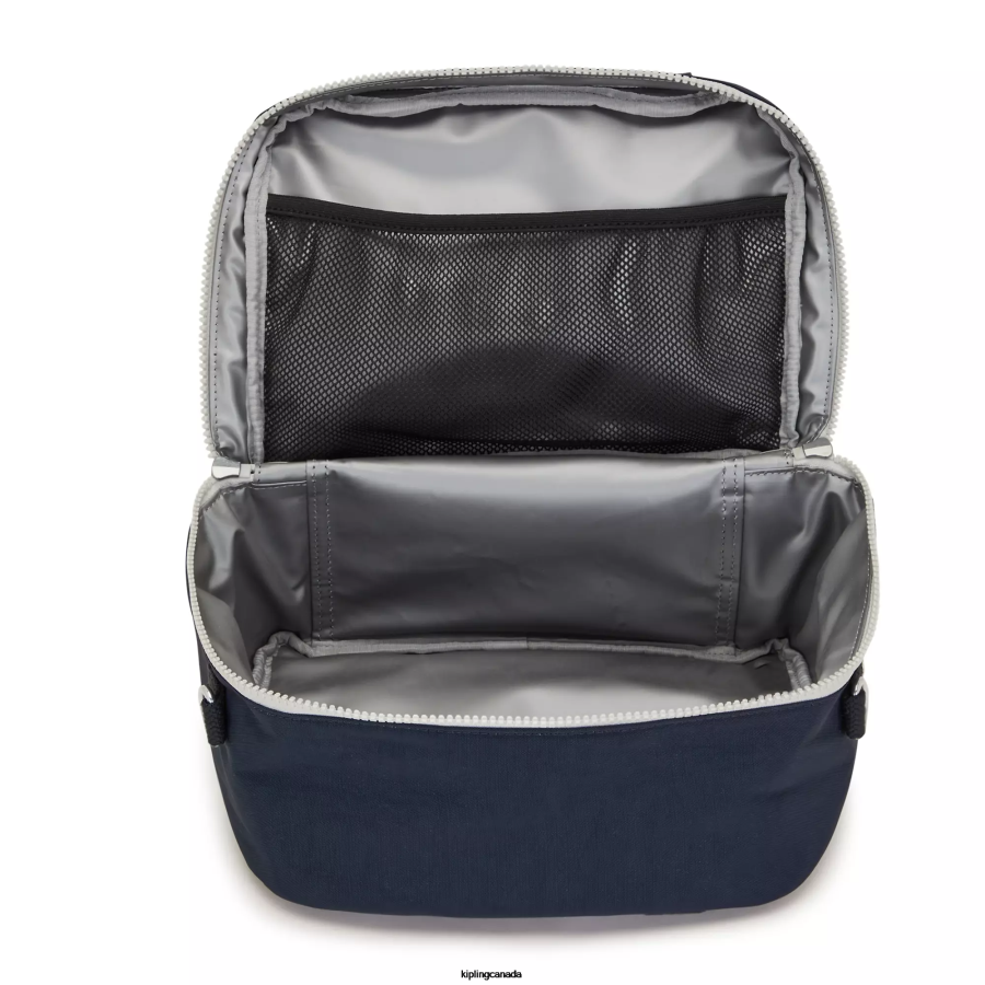 Women Lunch Bags Kipling True Blue Grey Miyo Lunch Bag FHZD631 - Image 3