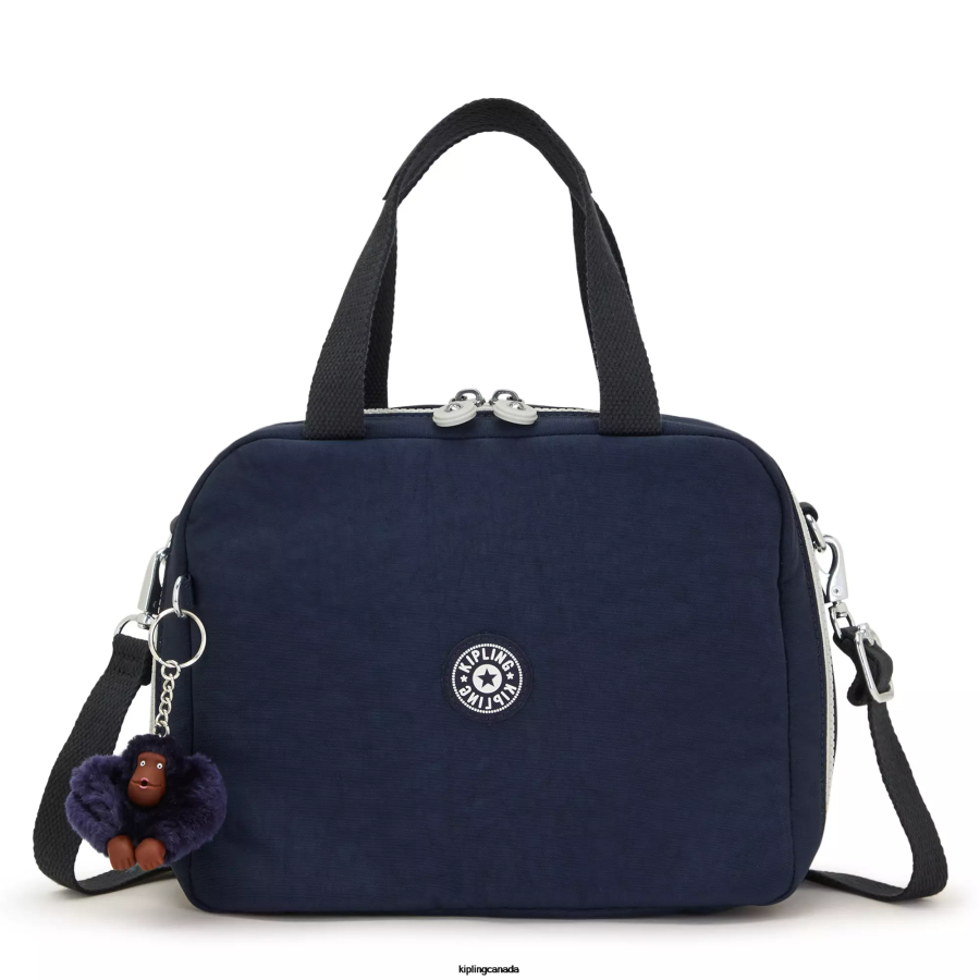 Women Lunch Bags Kipling True Blue Grey Miyo Lunch Bag FHZD631 - Image 1