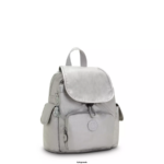Women Mini Bags Kipling Bright Metallic City Pack Mini Metallic Backpack FHZD388 - Image 2