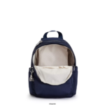 Women Mini Bags Kipling Cosmic Blue Delia Mini Backpack FHZD382 - Image 3