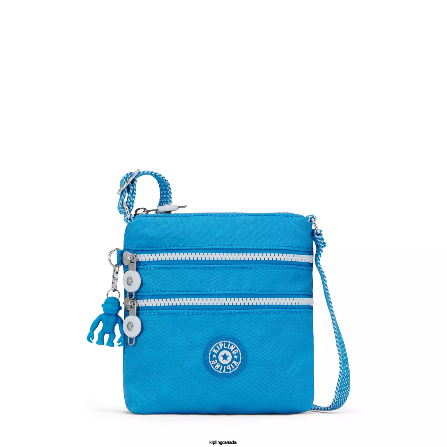 Women Mini Bags Kipling Eager Blue Alvar Extra Small Mini Bag FHZD115 - Image 1