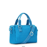 Women Mini Bags Kipling Eager Blue Folki Mini Handbag FHZD17 - Image 4