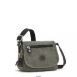 Women Mini Bags Kipling Green Moss Sabian Crossbody Mini Bag FHZD196 - Image 2