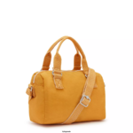 Women Mini Bags Kipling Rapid Yellow Folki Mini Handbag FHZD14 - Image 4