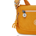 Women Mini Bags Kipling Rapid Yellow Sabian Crossbody Mini Bag FHZD197 - Image 5