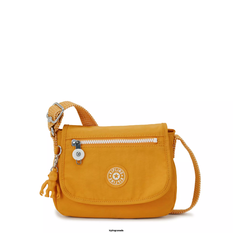 Women Mini Bags Kipling Rapid Yellow Sabian Crossbody Mini Bag FHZD197 - Image 1