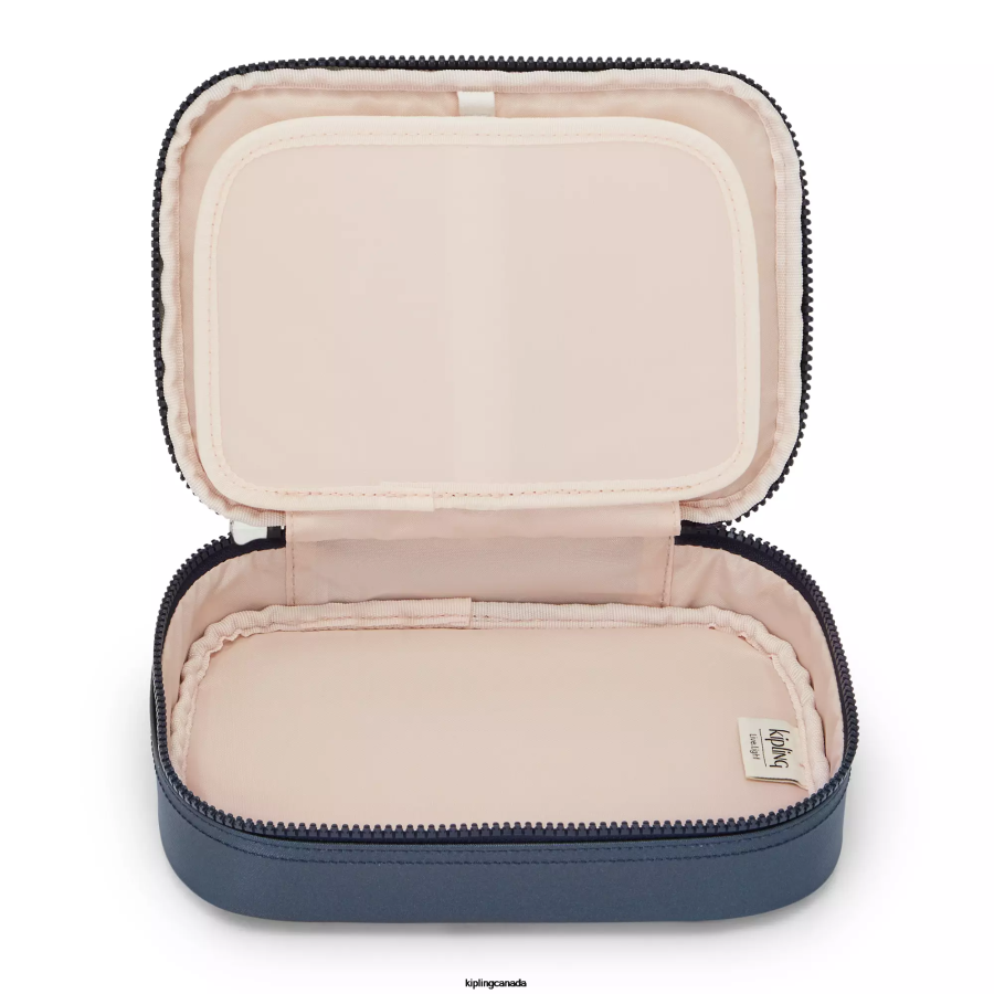 Women Pens & Pencil Cases Kipling Admiral Blue 100 Pens Metallic Case FHZD596 - Image 3