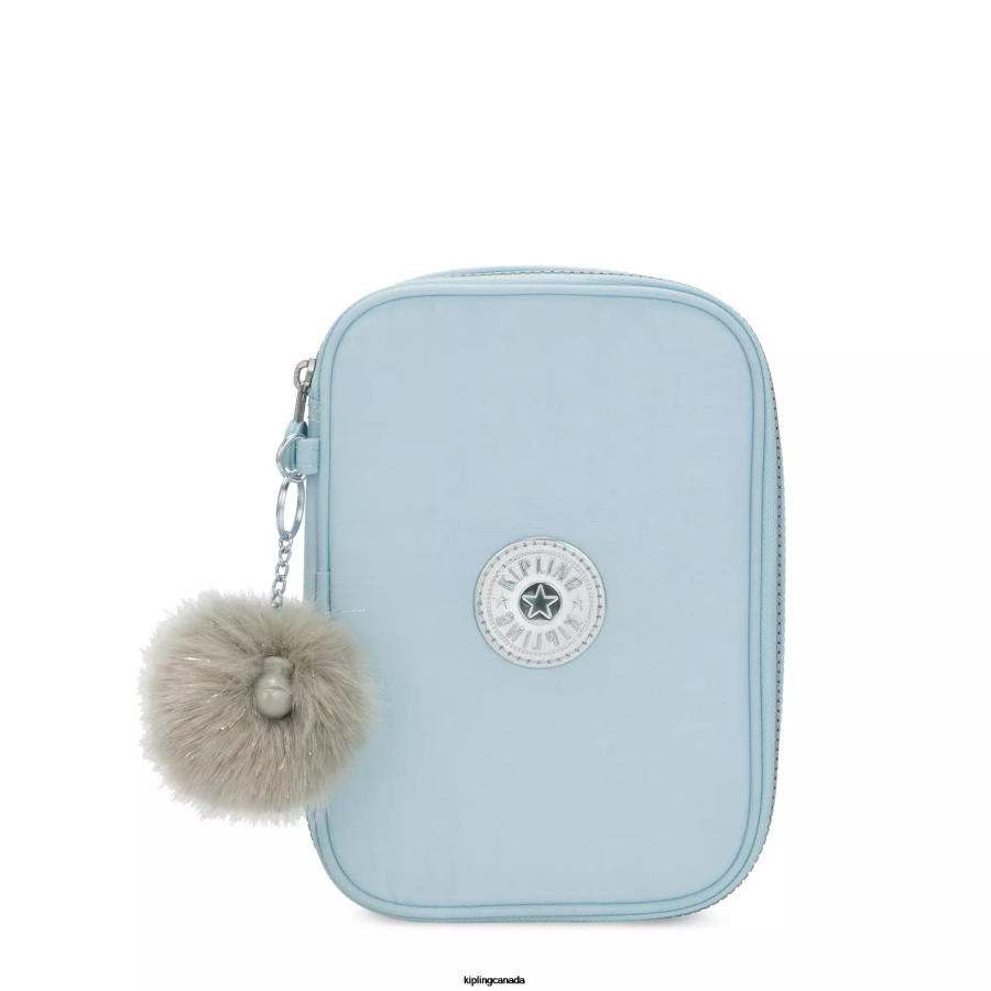 Women Pens & Pencil Cases Kipling Bridal Blue 100 Pens Case FHZD572 - Image 1