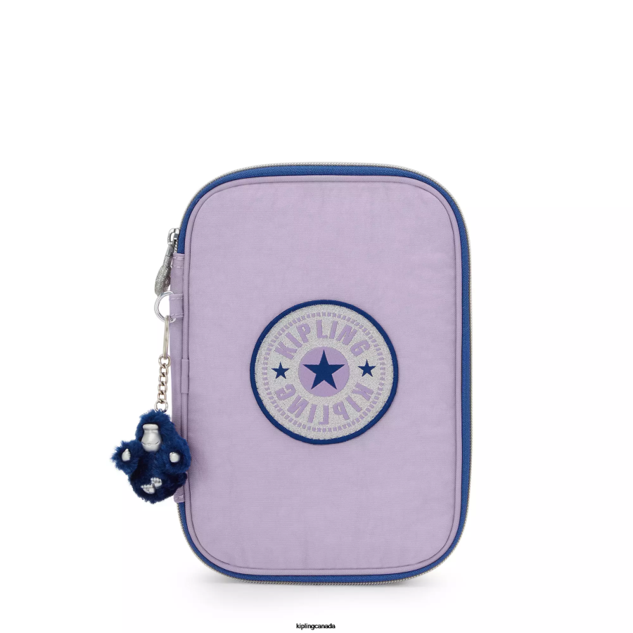 Women Pens & Pencil Cases Kipling Endless Lilac Fun 100 Pens Case FHZD628 - Image 1