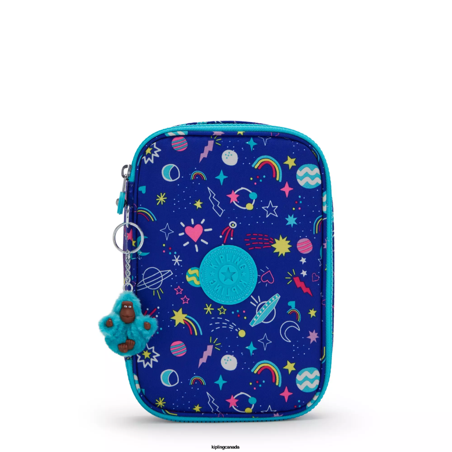 Women Pens & Pencil Cases Kipling Galaxy Gimmicks 100 Pens Printed Case FHZD586 - Image 1