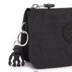 Women Pouches Kipling Black Noir Creativity Small Pouch FHZD560 - Image 5
