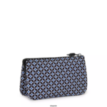Women Pouches Kipling Blackish Tile Creativity Large Printed Pouch FHZD307 - Image 5