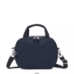 Women Pouches Kipling Blue Bleu Palm Beach Toiletry Bag FHZD545