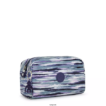 Women Pouches Kipling Brush Stripes Gleam Printed Pouch FHZD528 - Image 2