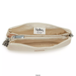 Women Pouches Kipling Light Sand Creativity Large Pouch FHZD539 - Image 3