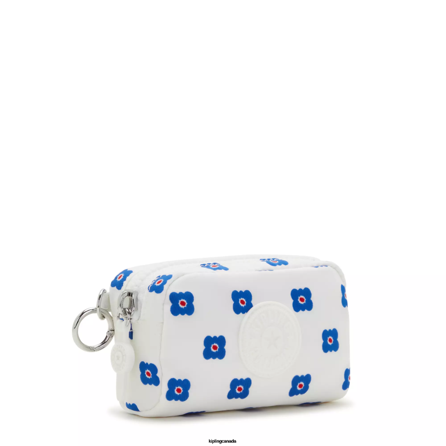 Women Pouches Kipling Minju Multi Print Gleam Small Minju Kim Pouch FHZD584 - Image 2