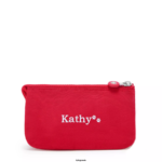 Women Pouches Kipling Red Rouge Creativity Large Pouch FHZD538 - Image 4