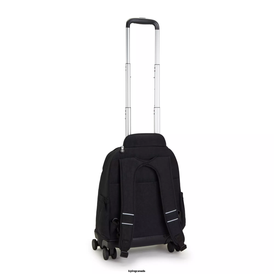 Women Rolling Backpacks Kipling Black Tonal New Zea 15" Laptop Rolling Backpack FHZD481 - Image 4