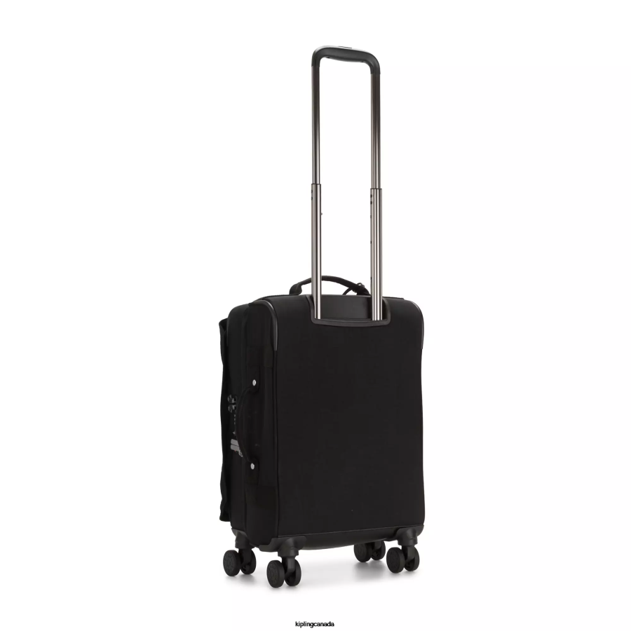 Women Rolling Luggage Kipling Black Noir Spontaneous Small Rolling Luggage FHZD504 - Image 5