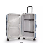 Women Rolling Luggage Kipling Brush Blue C Spontaneous Medium Rolling Luggage FHZD517 - Image 3
